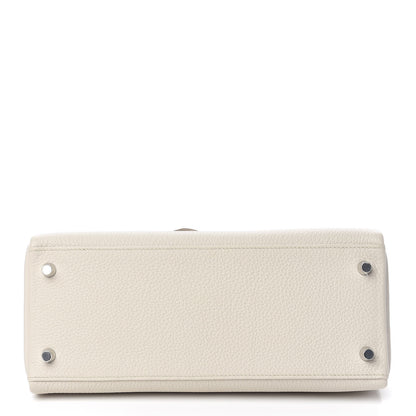 Hermes Matte Alligator Togo Kelly Retourne 28 Beton 6 of 41