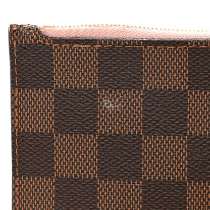 Louis Vuitton Damier Ebene Neo Neverfull MM Rose Ballerine 15 of 16