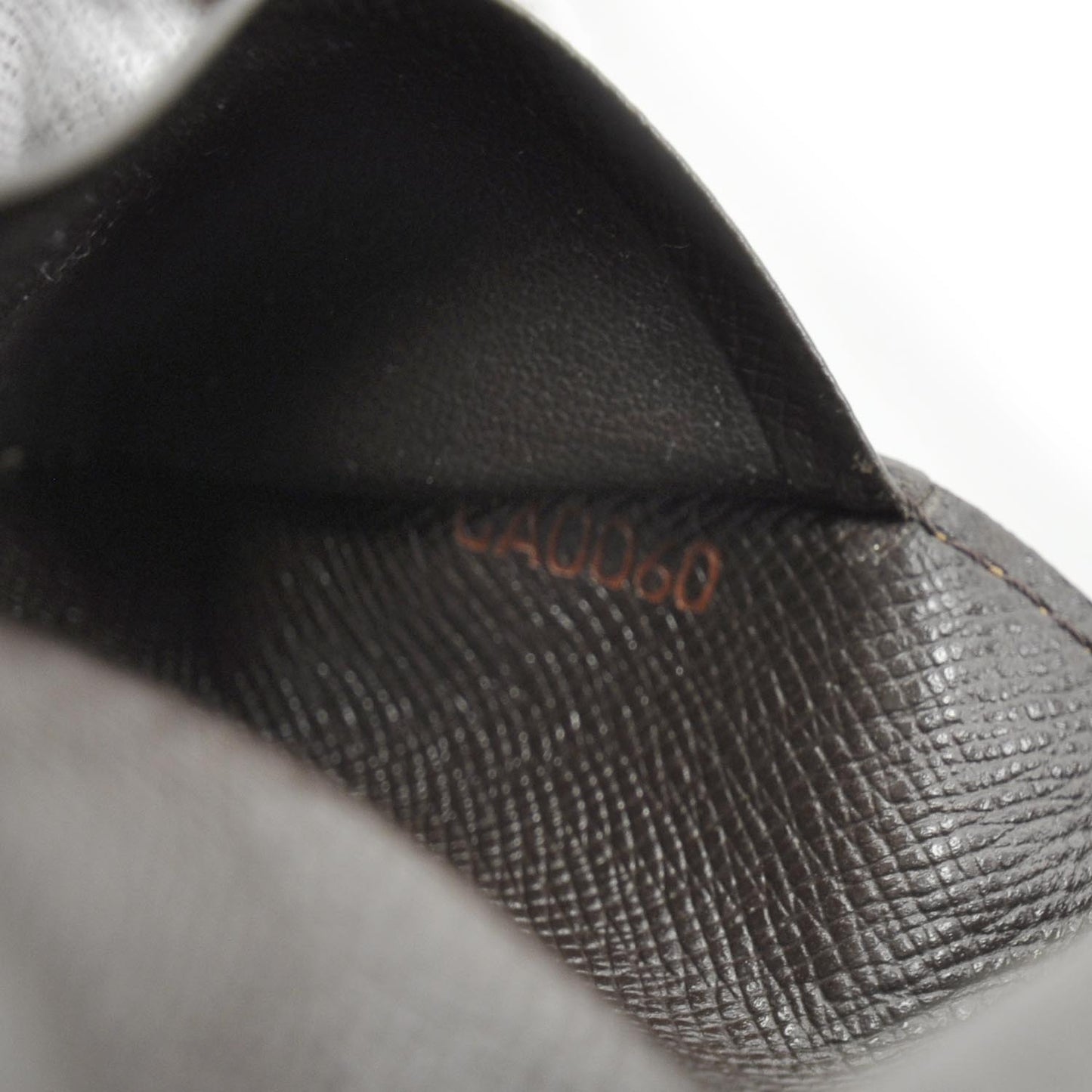 Damier Ebene Business Card Holder