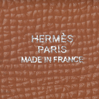 Hermes Epsom Bastia Coin Purse Gold 7 of 8