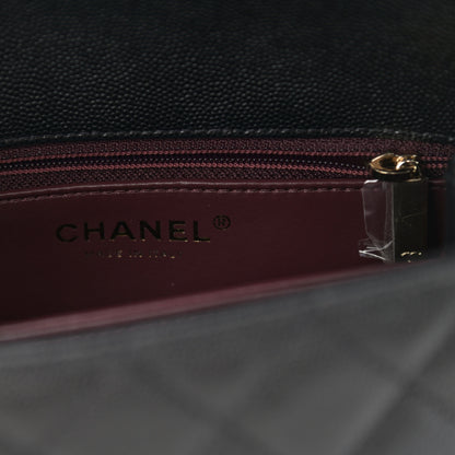 Chanel Caviar Quilted Mini Coco Handle Flap Black 5 of 8