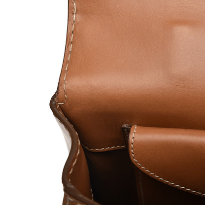Prada Vitello Tri-Color Sound Top Handle Satchel Naturale Black 8 of 10