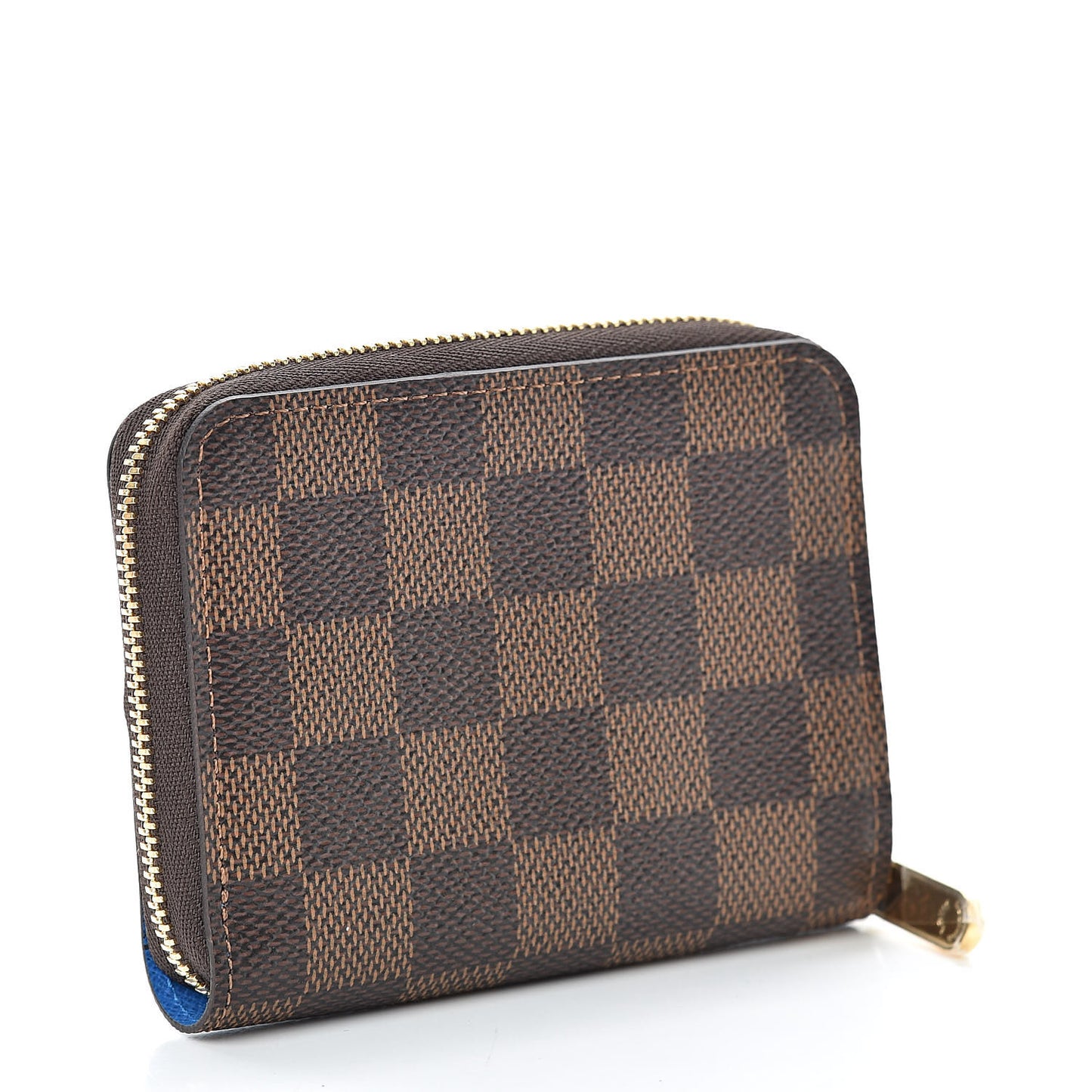 Damier Ebene 2019 Christmas Animation Zippy Coin Purse Blue