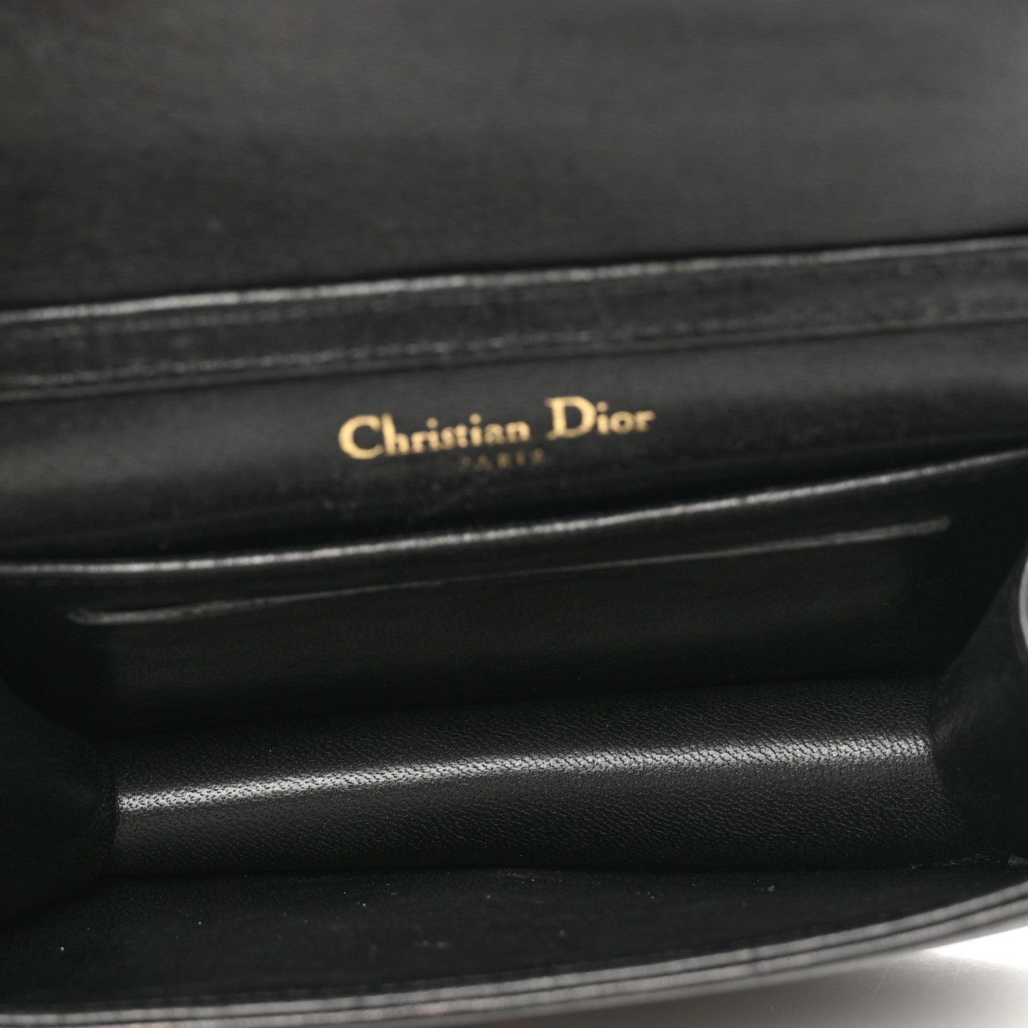 Christian Dior Lambskin Baby Diorama Flap Bag Black 5 of 8