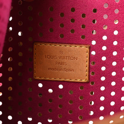 Louis Vuitton Monogram Perforated Musette Fuchsia 6 of 9