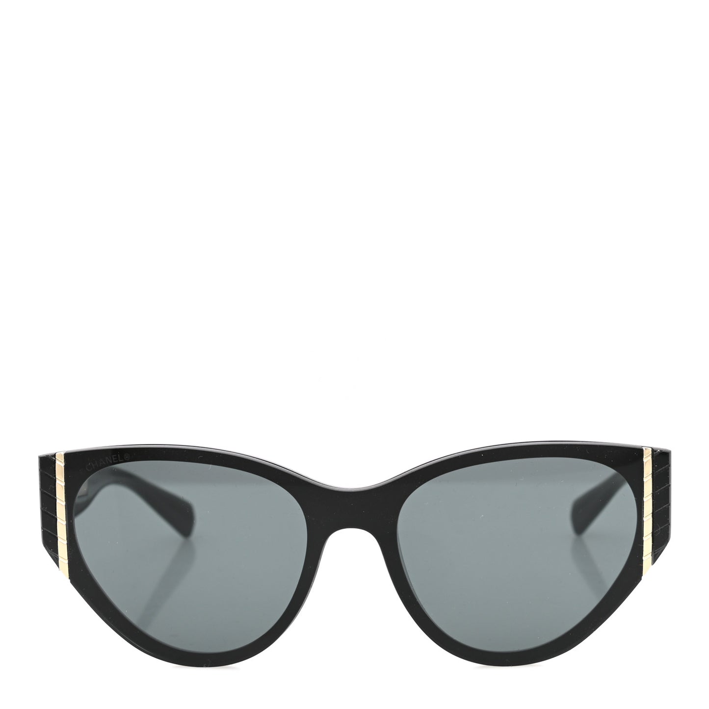 Acetate Cat Eye Sunglasses 6054 Black