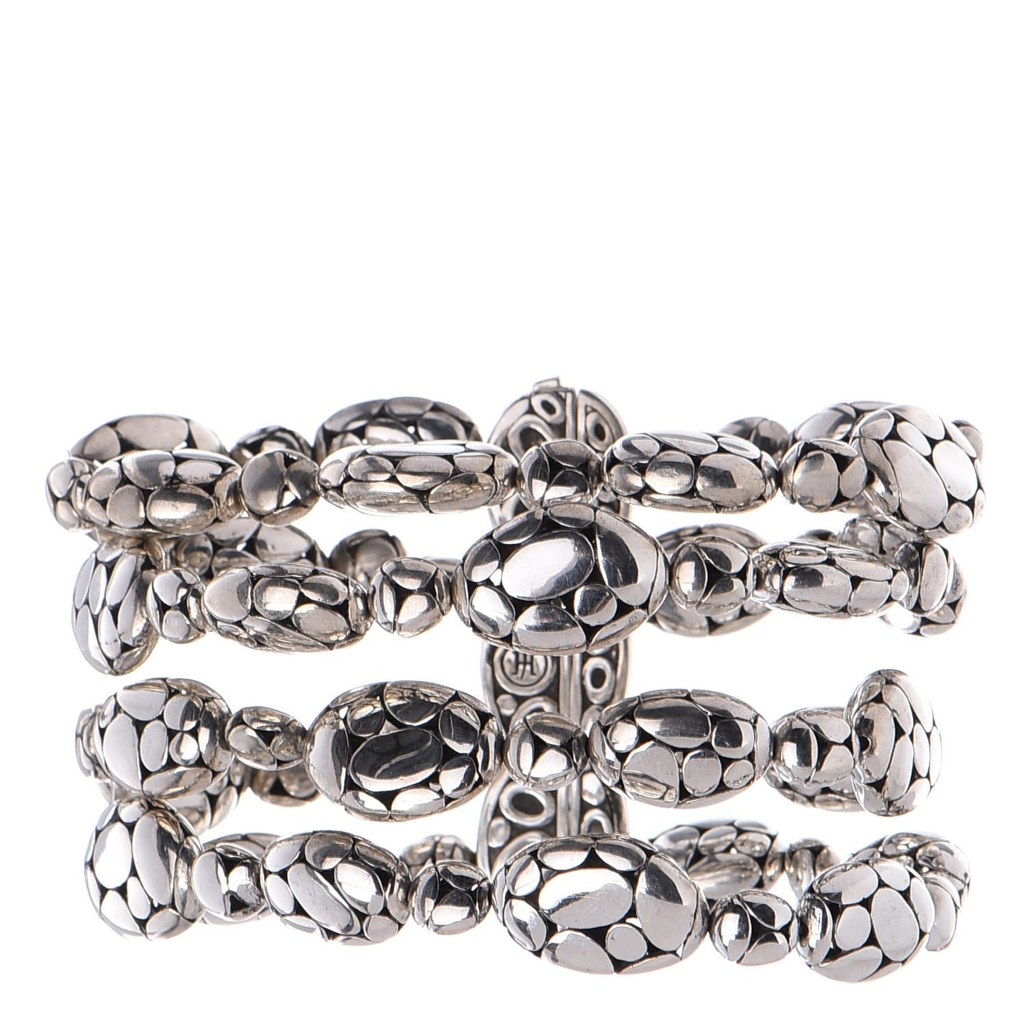 Sterling Silver Kali Pebble Cuff