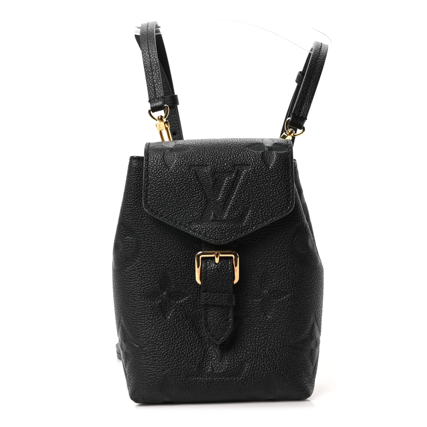 Empreinte Monogram Giant Tiny Backpack Black