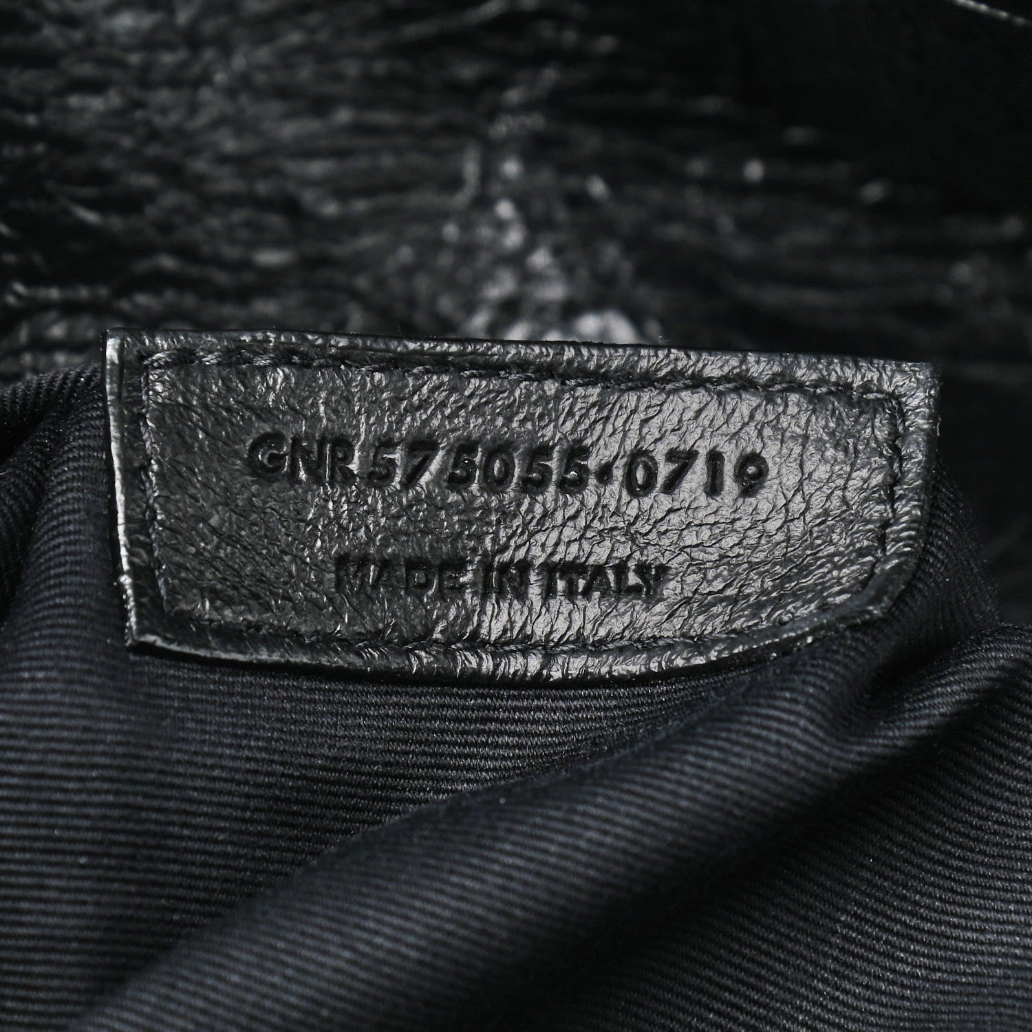 Saint Laurent Crinkled Calfskin Matelasse Monogram Medium Niki Chain Satchel Black 7 of 9