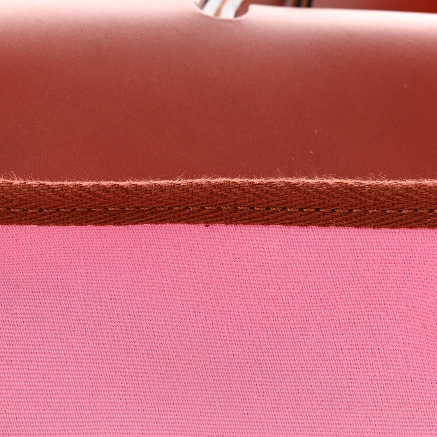 Hermes Military Toile Vache Hunter Herbag Zip Retourne PM 31 Bubblegum 13 of 16