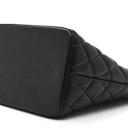 Chanel Caviar Quilted Medallion Tote Black 10 of 10