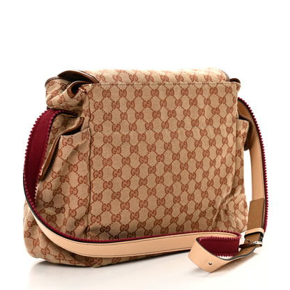 Gucci GG Monogram Diaper Bag Beige Ruggine Natural Antique Rose 3 of 10
