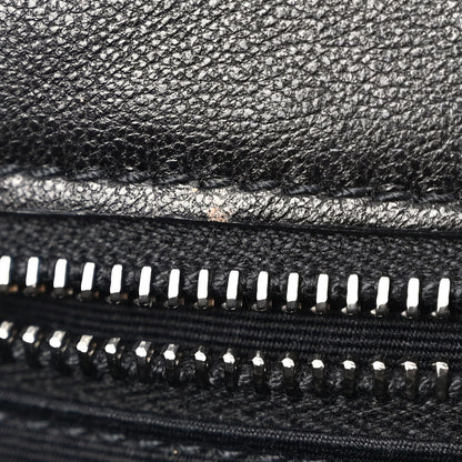 Saint Laurent Calfskin Matelasse Monogram Studded Stardust Medium Niki Chain Satchel Black 10 of 11