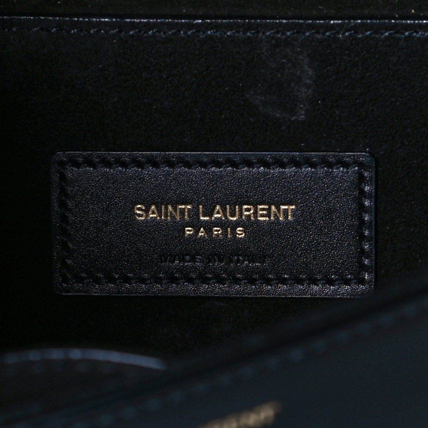 Smooth Calfskin Shoulder Bag Black