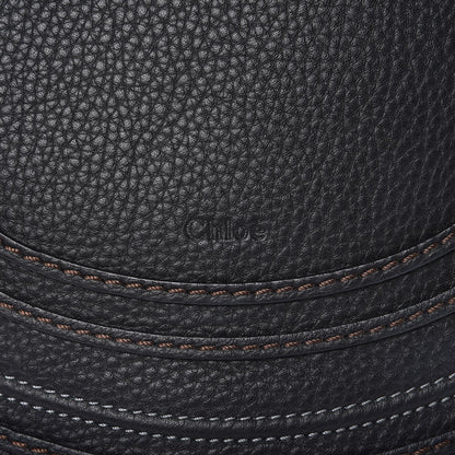 Chloe Calfskin Medium Marcie Round Crossbody Bag Black 10 of 10