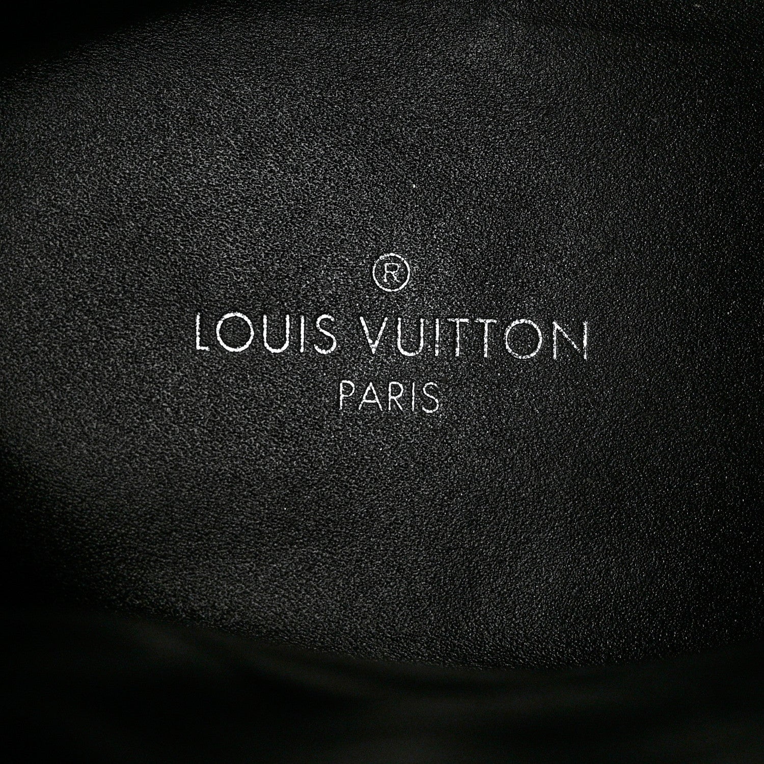 Louis Vuitton Calfskin Embossed Monogram Rebellion Half Boots 37.5 Black 7 of 13