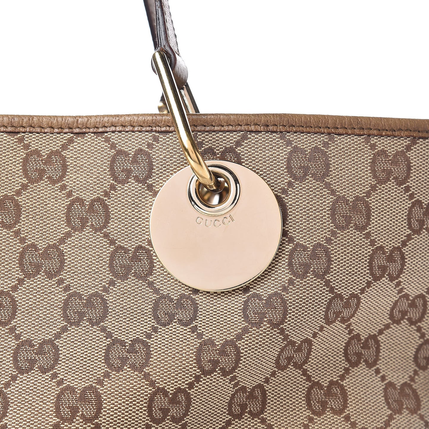 Monogram Large Eclipse Tote Brown