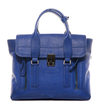 3.1 Phillip Lim 3.1 Medium Pashli Satchel Cobalt Blue 1 of 12
