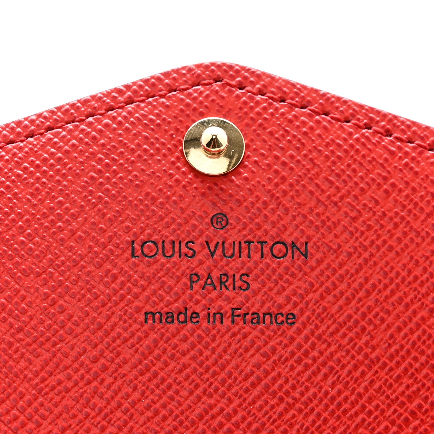 Louis Vuitton Monogram Sarah Wallet NM Coquelicot 6 of 9