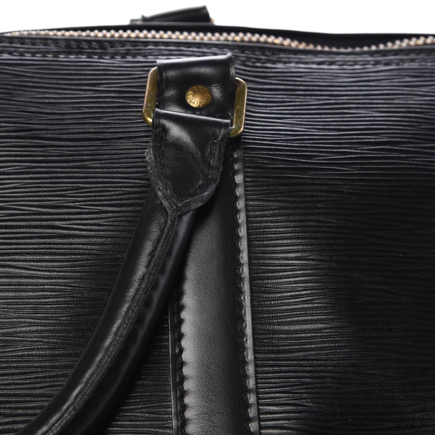 Louis Vuitton Epi Keepall 60 Black 9 of 21