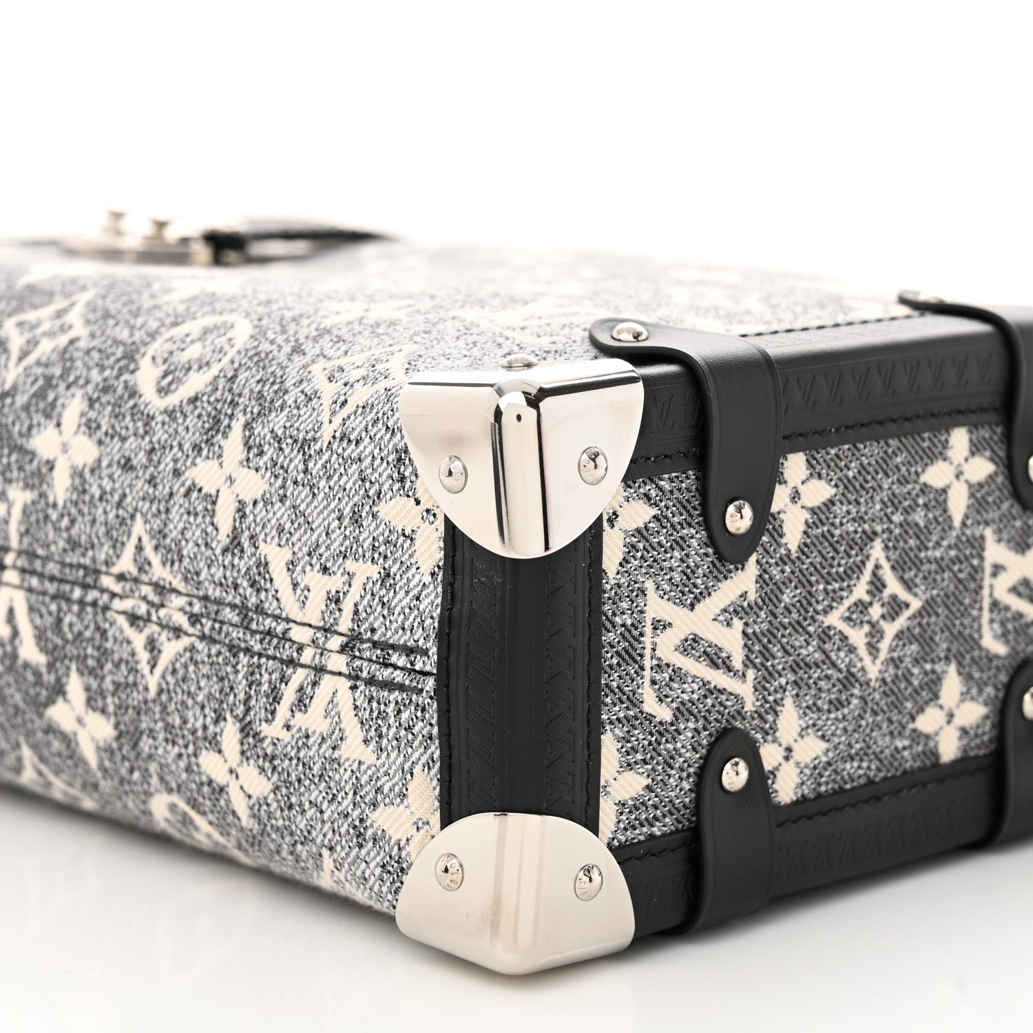 Louis Vuitton Monogram Jacquard Denim Side Trunk Grey 9 of 10