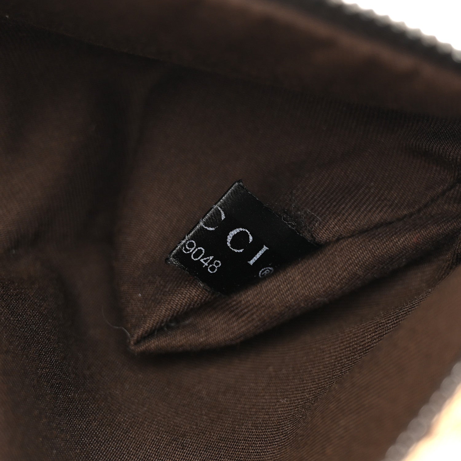 Gucci GG Monogram Web Double Pocket Belt Bag Dark Brown 8 of 13