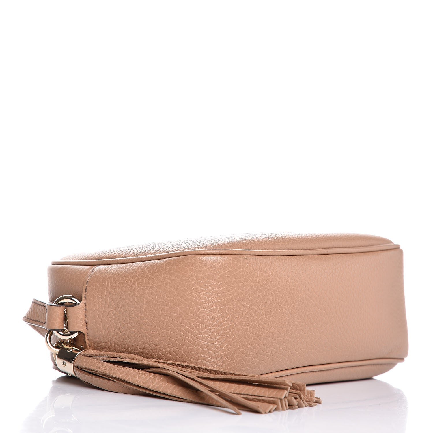 Gucci Pebbled Calfskin Small Soho Disco Bag Camelia 4 of 8