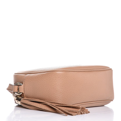 Gucci Pebbled Calfskin Small Soho Disco Bag Camelia 4 of 8