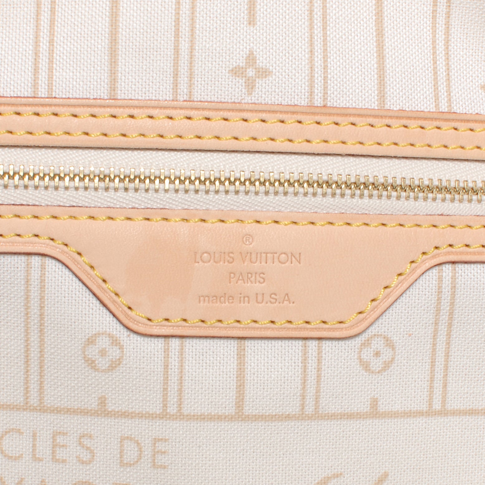 Louis Vuitton Damier Azur Neverfull GM 6 of 7