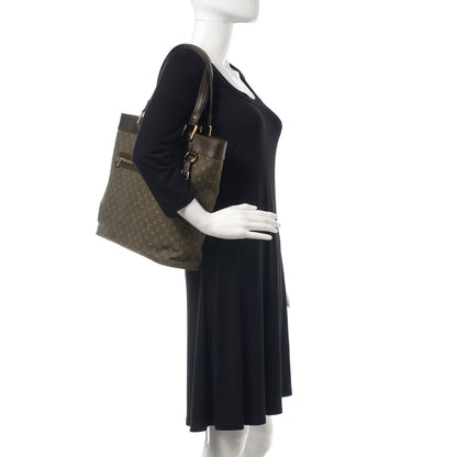 Louis Vuitton Mini Monogram Lucille GM Kaki 2 of 10
