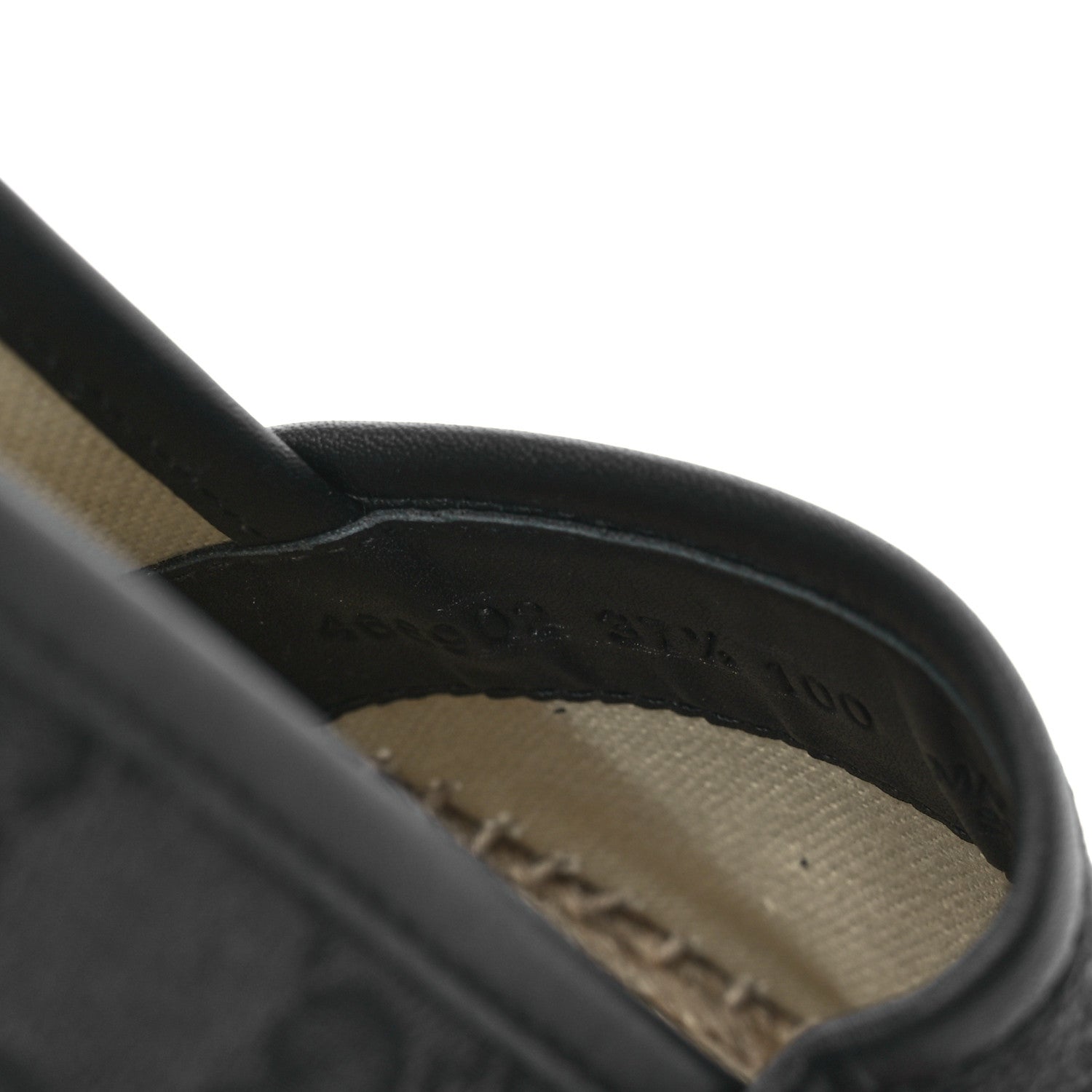 Gucci Monogram Espadrilles 37.5 Blue Black 11 of 13