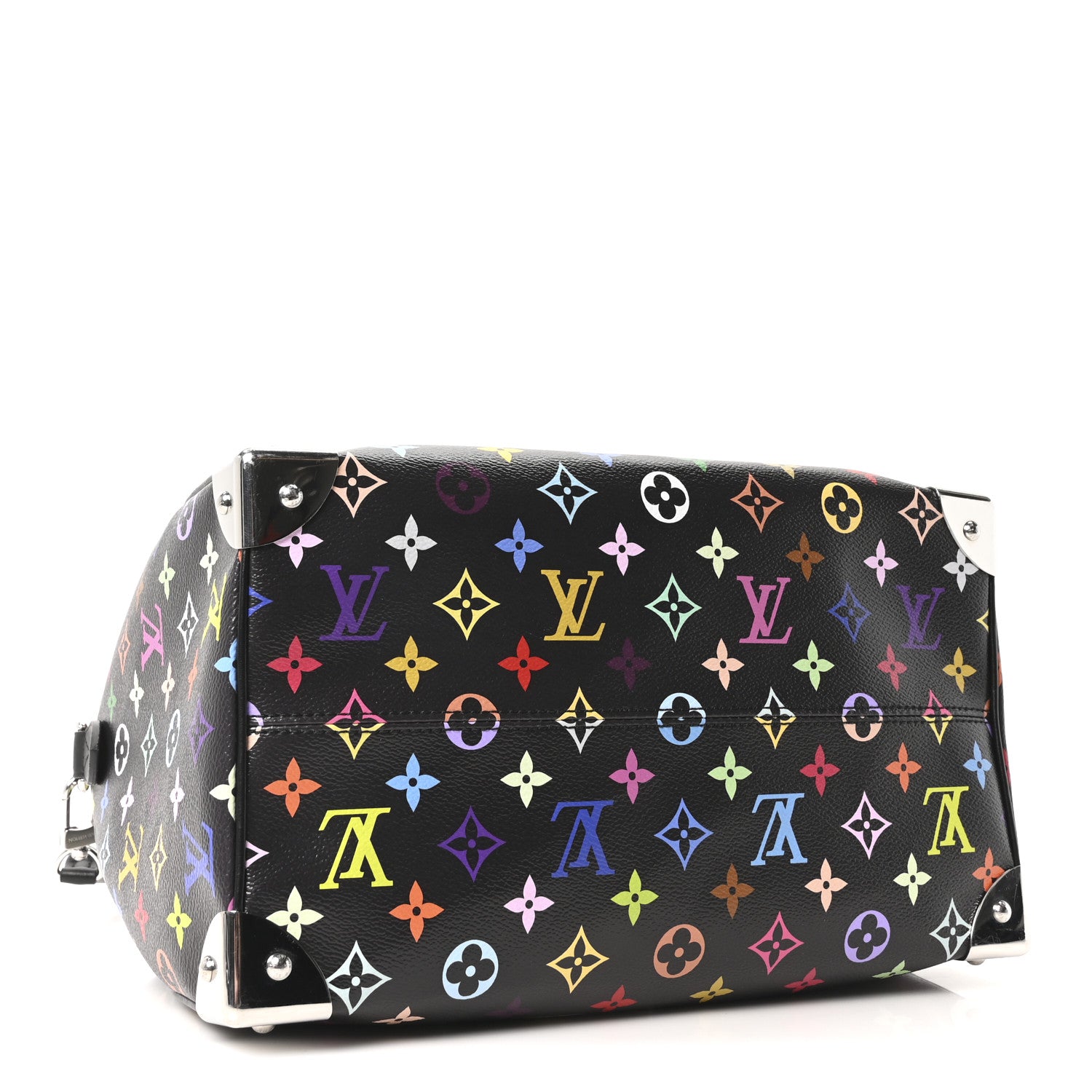 Louis Vuitton LV X TM Monogram Multicolor Speedy Soft 30 Black 4 of 9
