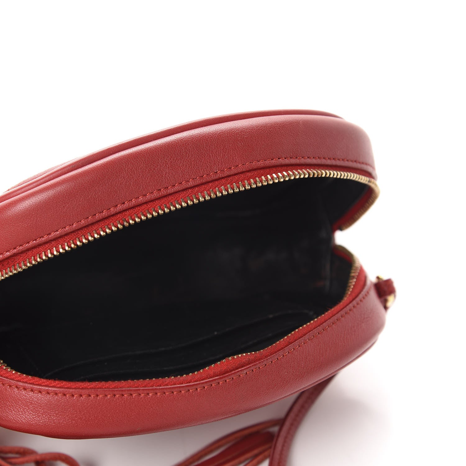 Saint Laurent Nappa Monogram Blogger Bag Red 5 of 13