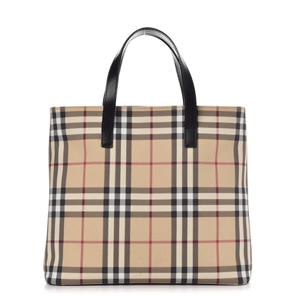 Burberry House Check Medium Tote Black 1 of 7