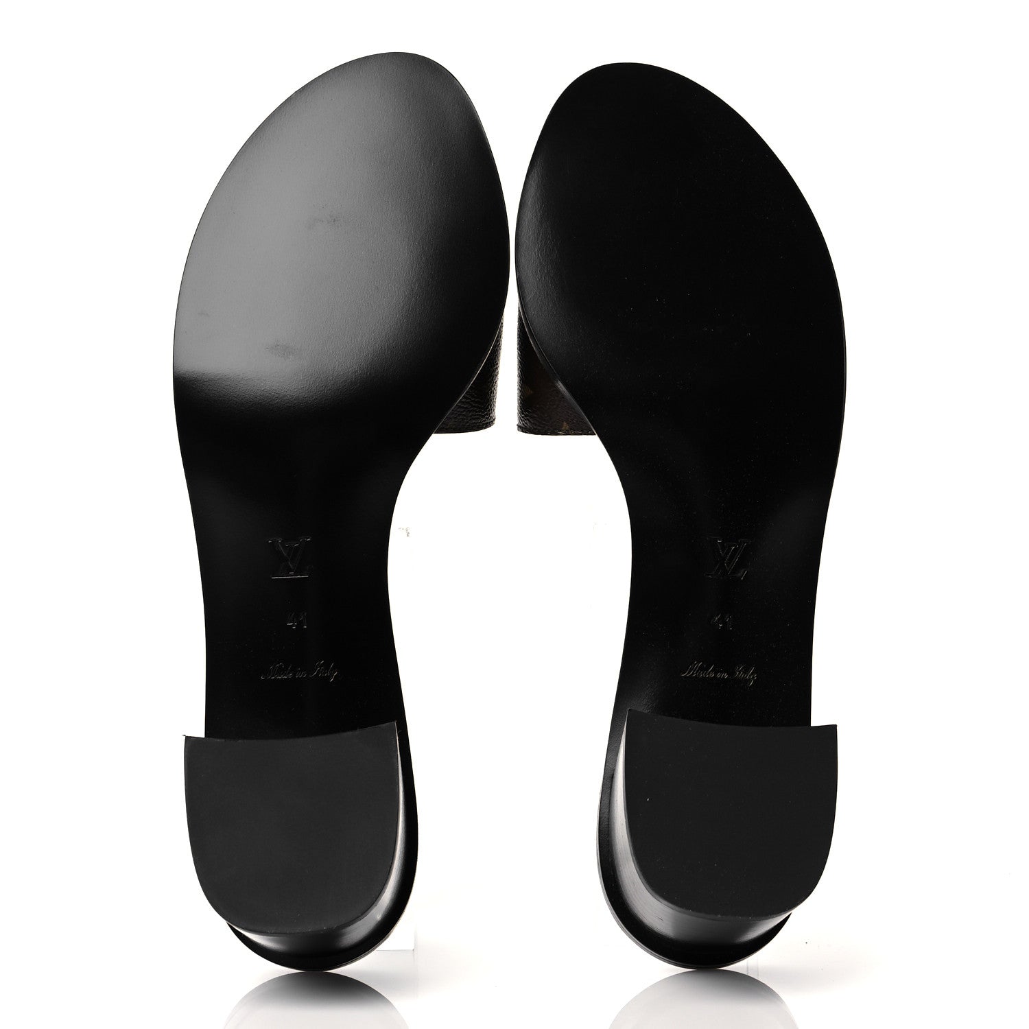 Louis Vuitton Monogram Lock It Mules 41 5 of 8