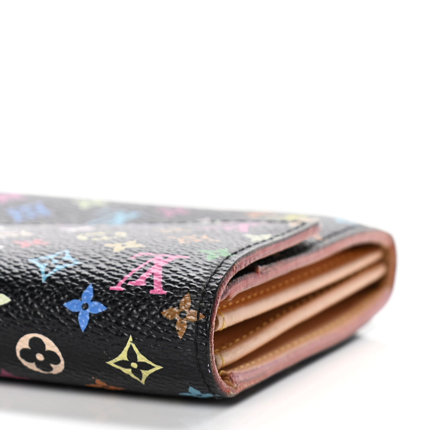Monogram Multicolor Sarah Wallet Black