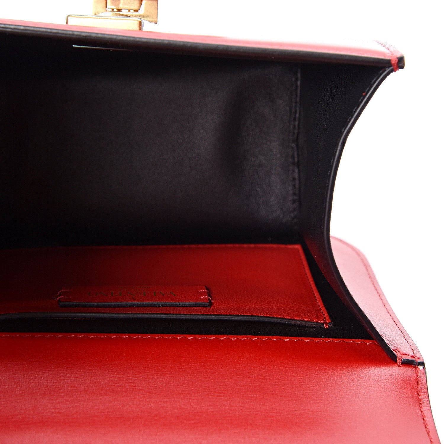 Valentino Garavani Smooth Calfskin Small VSling Shoulder Bag Red 4 of 8
