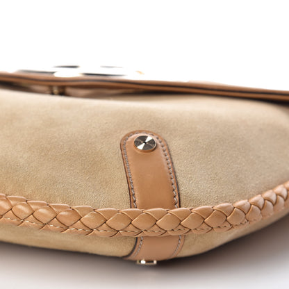 Gucci Suede Medium Britt Tassel Shoulder Bag Tan 11 of 11