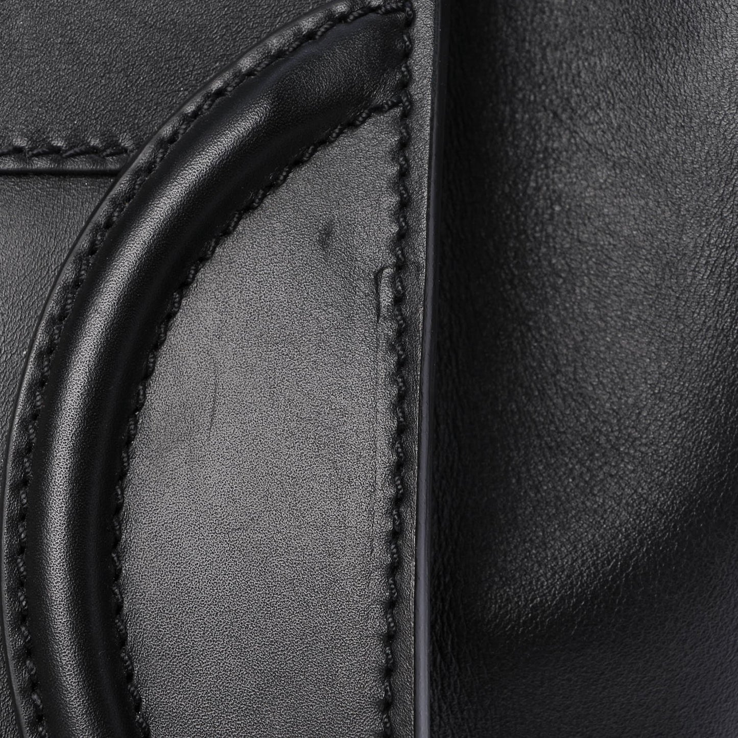 Smooth Calfskin Mini Luggage Black