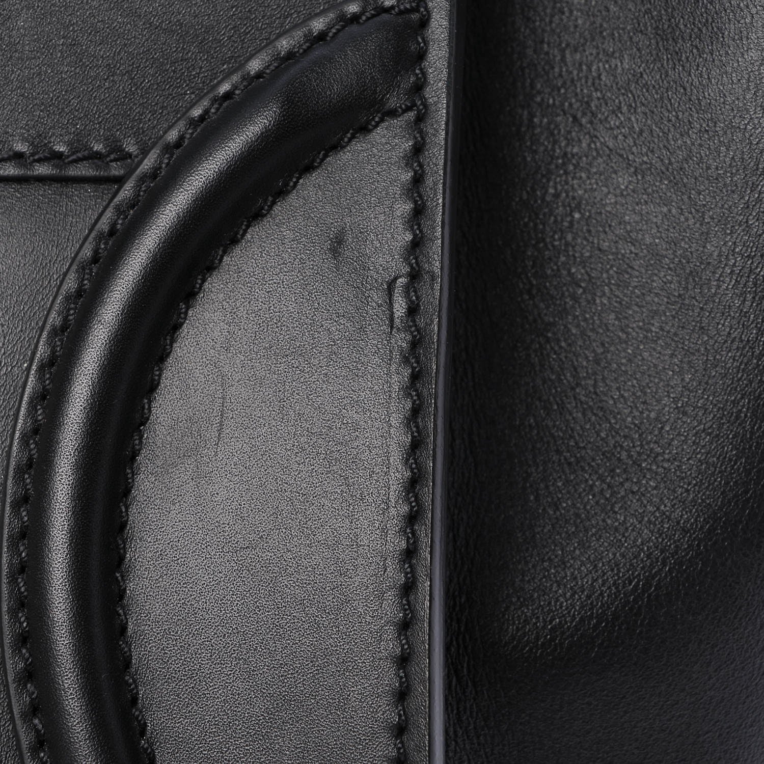Celine Smooth Calfskin Mini Luggage Black 12 of 12