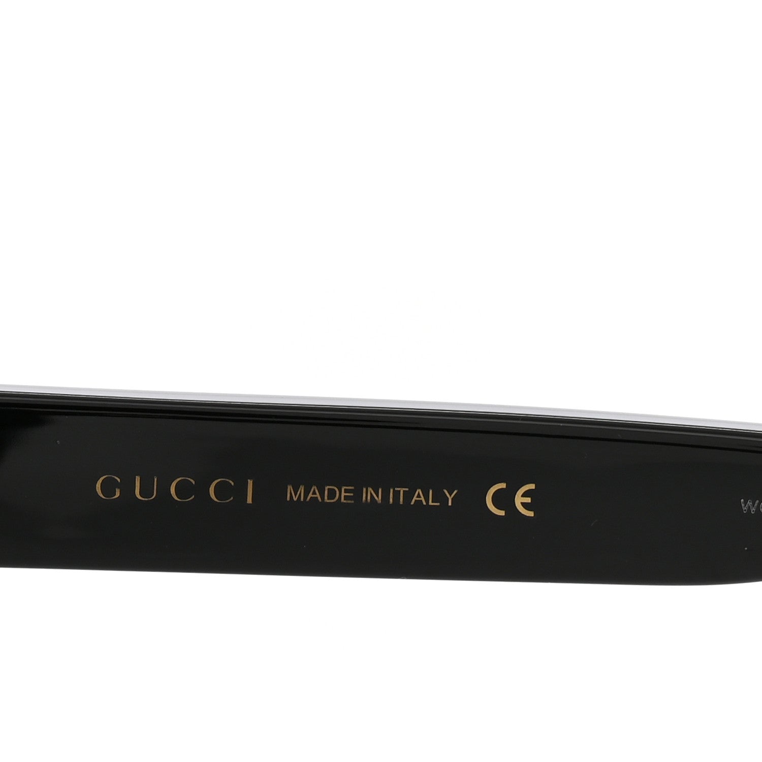 Gucci Acetate Square Frame Sunglasses GG0036S Black 5 of 9