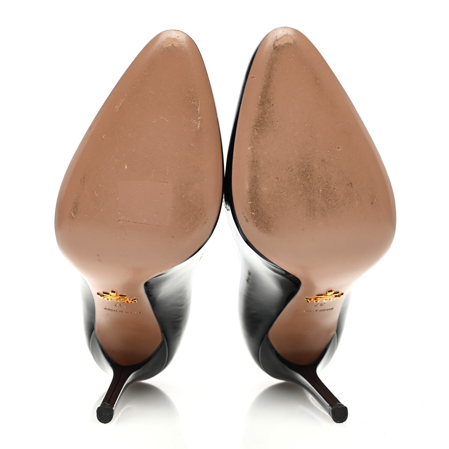 Prada Patent Pumps 37 Black 4 of 10