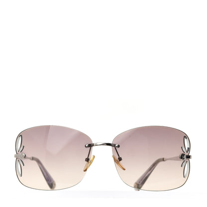 Louis Vuitton Lilly Glitter Sunglasses Z0309U Silver 2 of 7