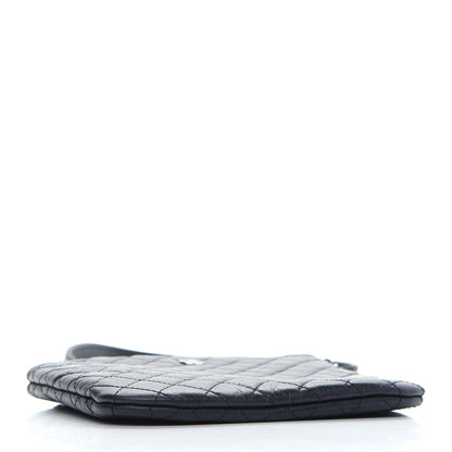 Chanel Calfskin Quilted Crossbody Bag Black 4 of 9