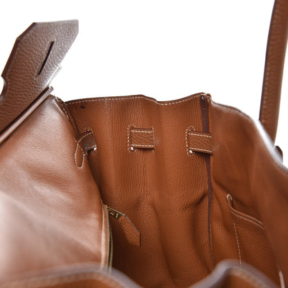 Hermes Taurillon Clemence Birkin 35 Gold 25 of 32