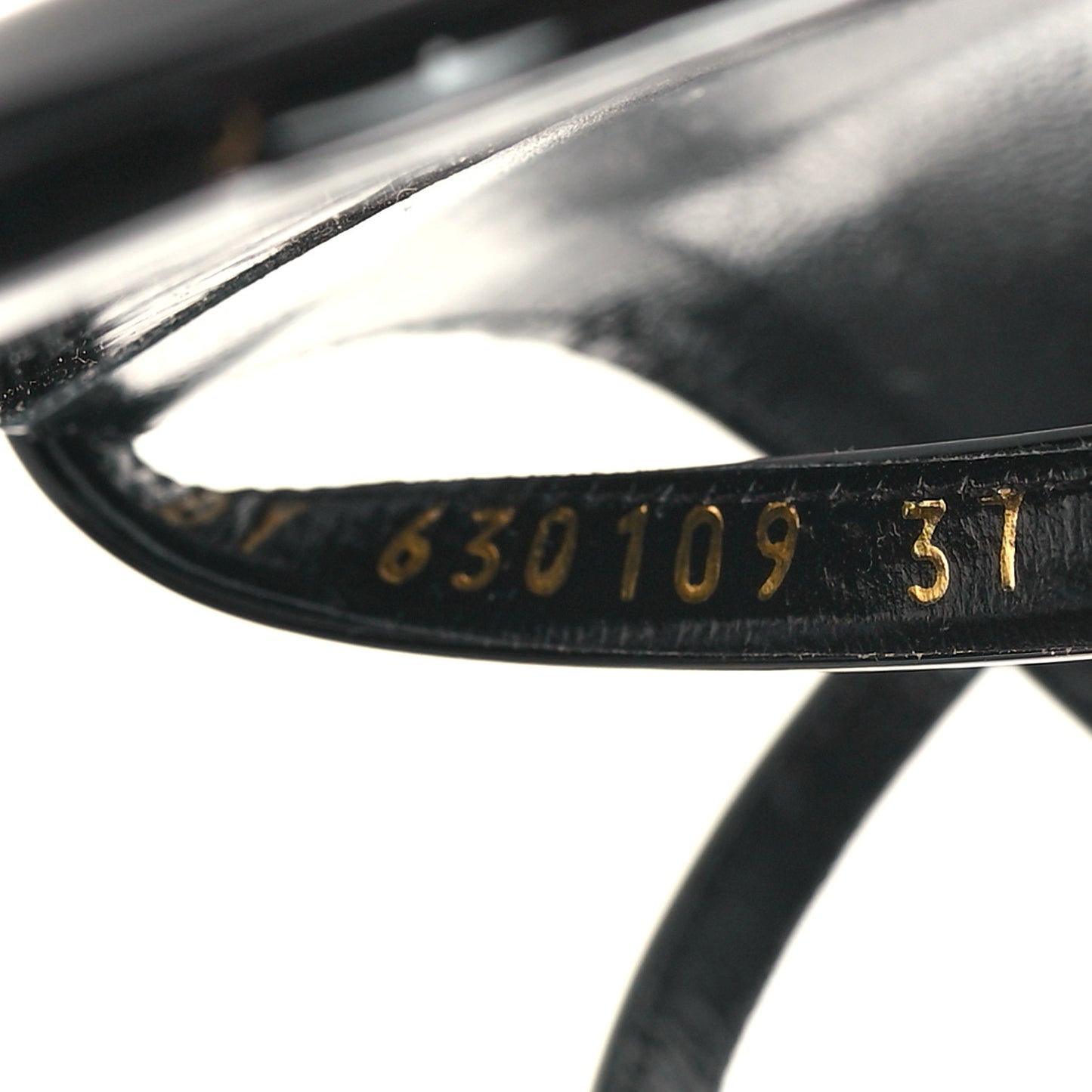 Patent Cassandra 100 Sandals 37 Black