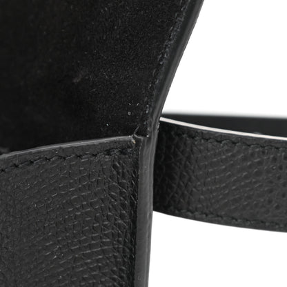 Christian Dior Grained Calfskin Saddle Belt Bag Black 10 of 11