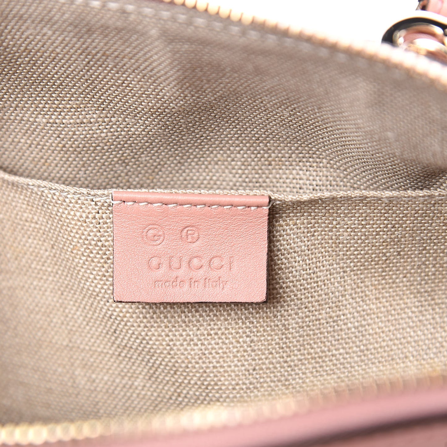 Microguccissima Mini Dome Bag Soft Pink