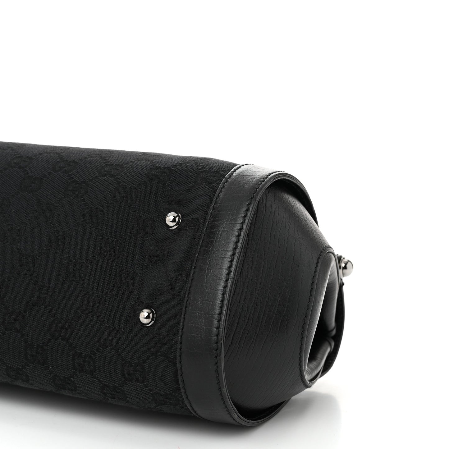 Monogram Bamboo Bullet Bag Black