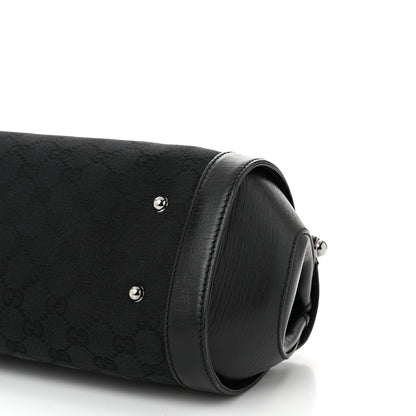 Gucci Monogram Bamboo Bullet Bag Black 10 of 10